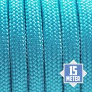 Neon Turquoise 550 type 3 paracord Ø 4mm (15m)