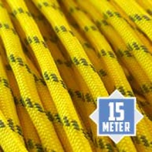 Neon Yellow Reflective 550 type 3 paracord Ø 4mm (15m)
